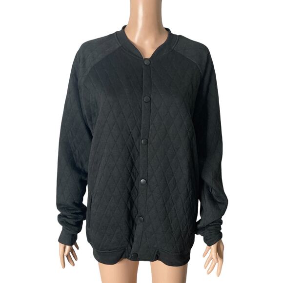 Sovereign Code Jacket Mens Large Princeton Mens Black Quilted Snap Front New - Picture 16 of 16